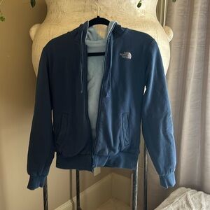 Double sided north face jacket